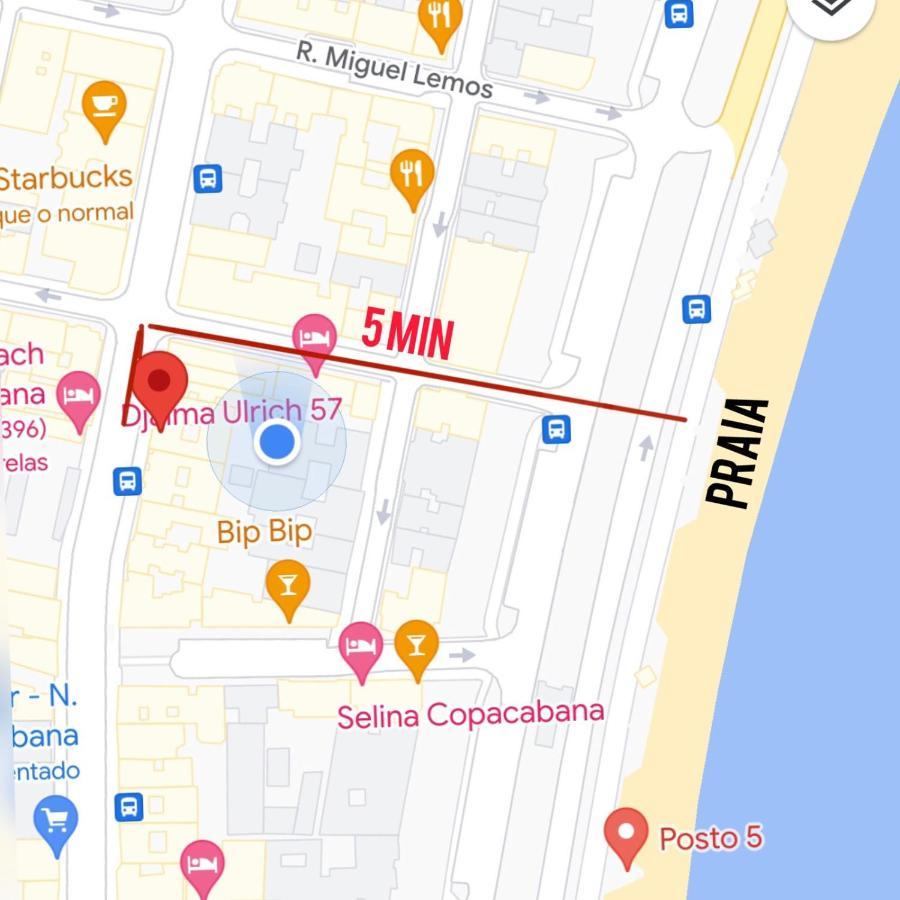 リオデジャネイロLindo Apartamento Mobiliado, Uma Quadra Da Praia!アパートメント エクステリア 写真